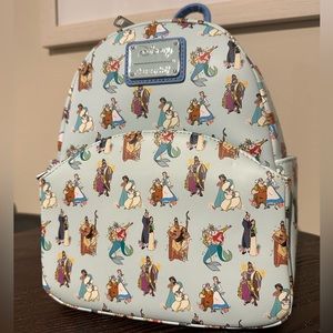 Loungefly Disney Dad and Daughter Mini Backpack